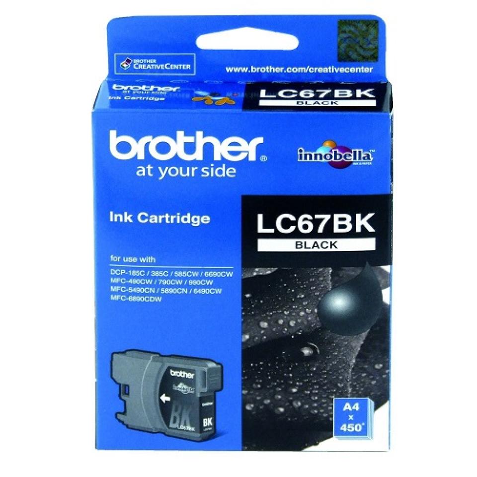 Brother LC67BK Black Ink Cartridge