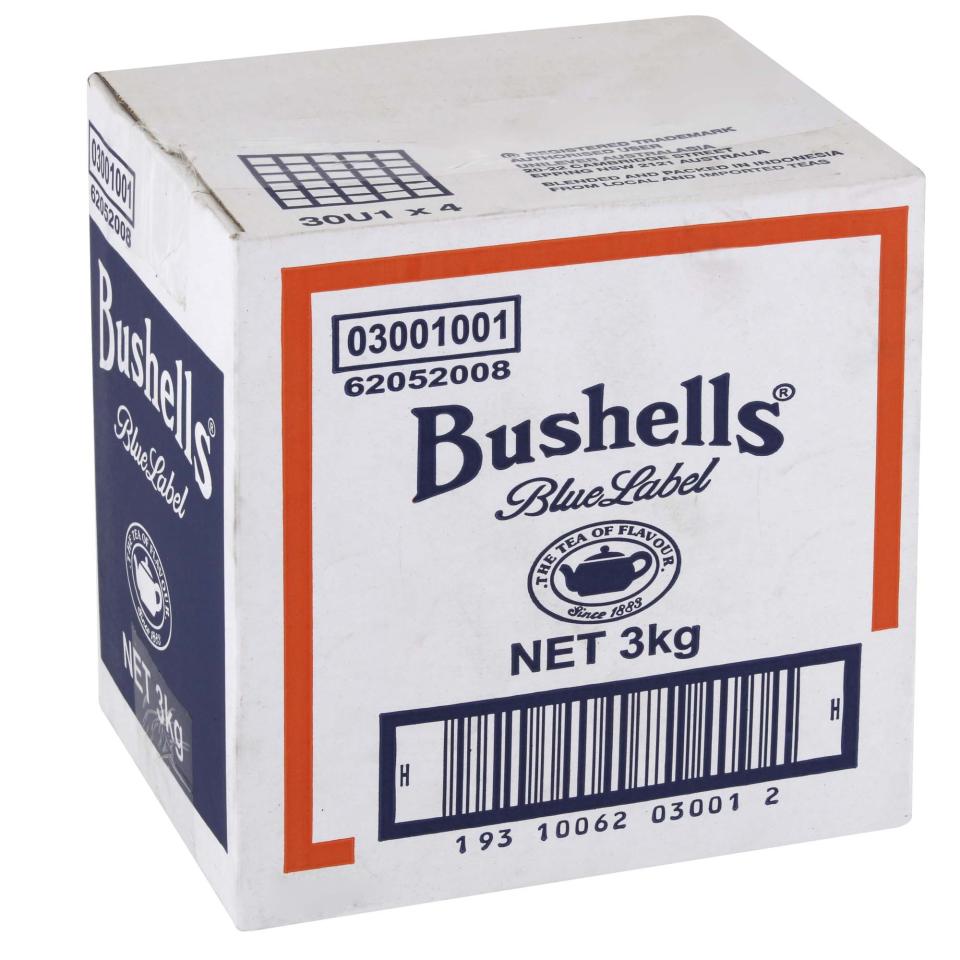Bushells Blue Label Black Loose Leaf Tea Carton 3kg | Winc