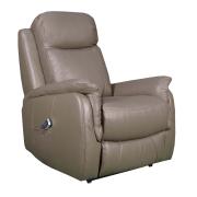 Ascot Dual Motor Lift Chair  Leather Taupe