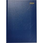 Winc 2024 Hardcover Diary A4 Day to Page Navy