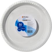 Officemax Round Plastic Plate 230mm Pack Of 500