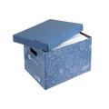 Thumbnail image of Marbig Enviro We Mean Green Sto-Away Archive Box Sea Blue Pack 4