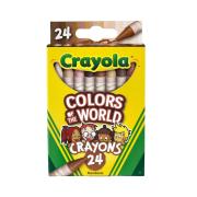 Crayola Colors Of The World Crayons 24 Pack