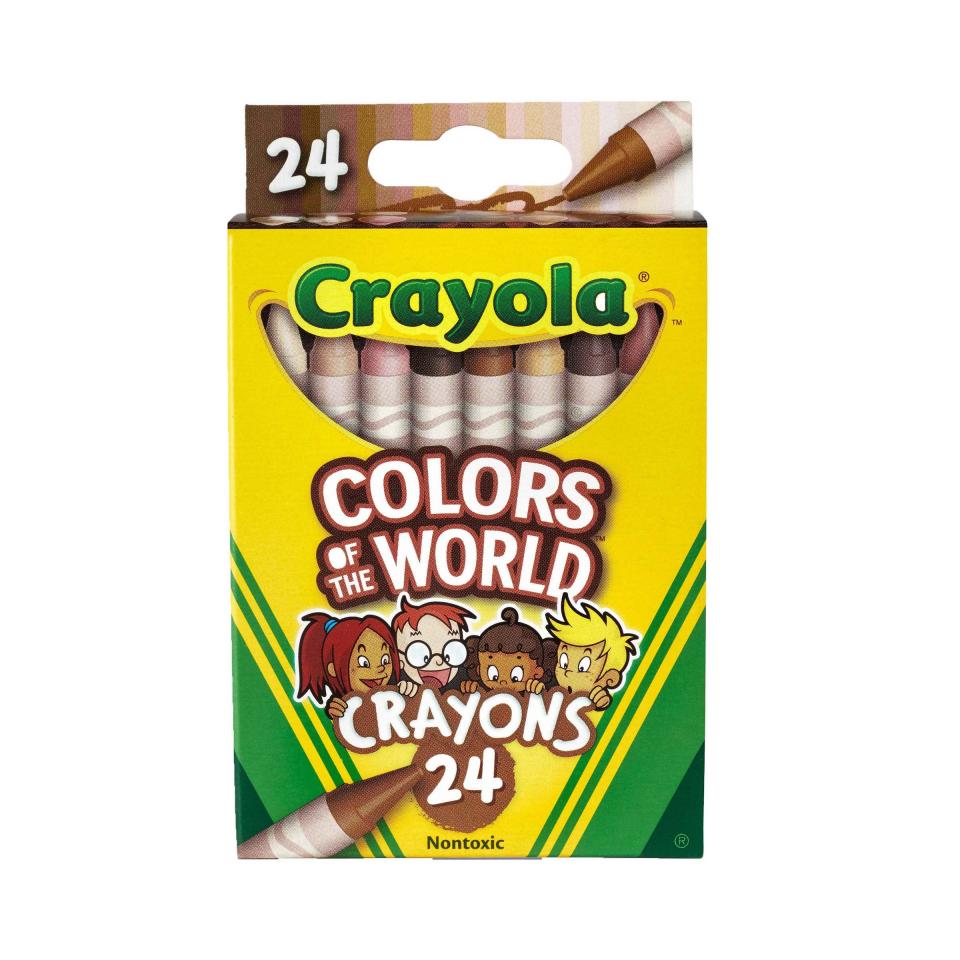 Crayola Colors Of The World Crayons 24 Pack Winc