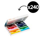 Teter Mek Round Coloured Pencils Classpack Pack 240