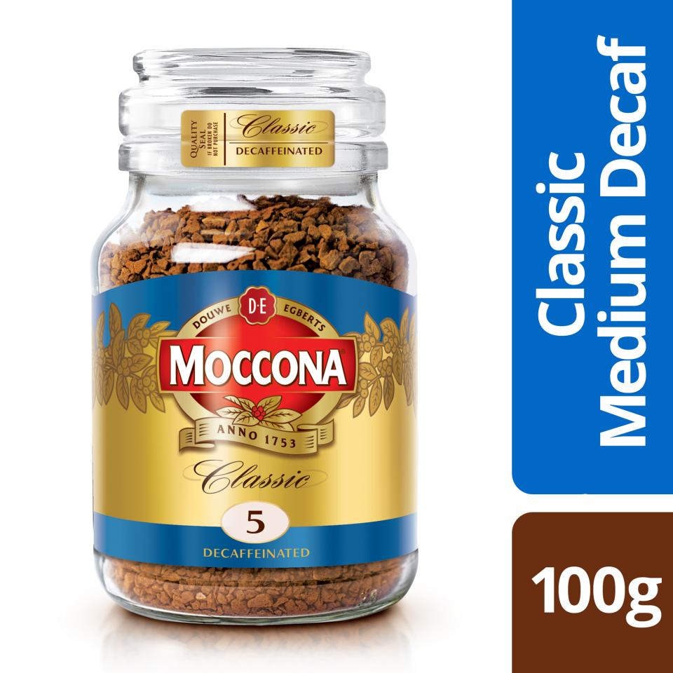 Moccona Classic Decaffeinated Instant Coffee 100g Jar