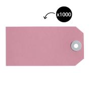 Avery Shipping Luggage Tags Size 4 108 x 54mm Pink  Box 1000 Tags