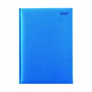 Winc 2027 Soft Touch Hard Cover Diary A4 Day to Page Blue
