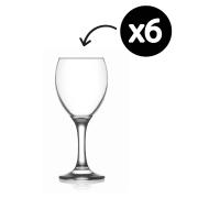Lav Empire Wine Glass 245ml Box 6