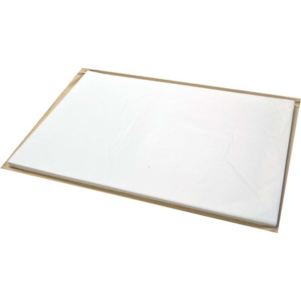 Rainbow Tissue Paper 500x750mm Plush Acid Free 18gsm White Pack Of 500 Image