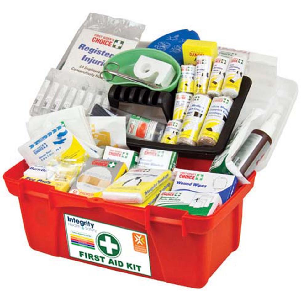 Integrity Health & Safety Indigenous National Workplace First Aid Kit Portable Hard Case