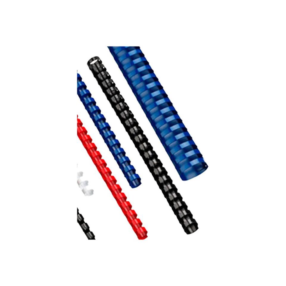 GBC 21 Loop A4 Plastic Binding Combs - 19 mm - Black - 100-Pack