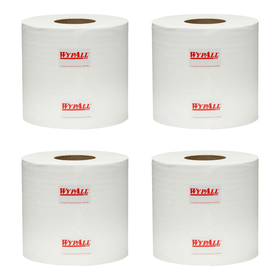 Wypall 94125 Roll Control Wipers 19cmx42cm White Carton 4 Image