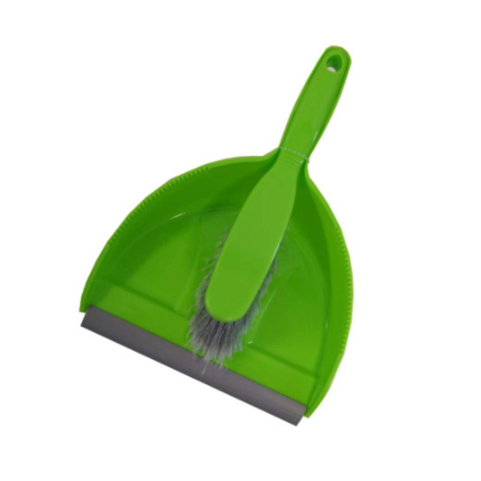 Sabco Dustpan Brush Set Green | Winc