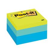 Post-It Notes Cube Blue Wave 76 x 76mm 490 Sheets