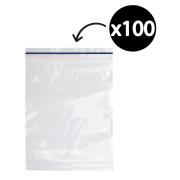 Plastic Press Seal Bags 230 x 305mm Pack 100