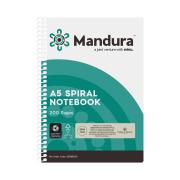 Mandura Spiral Notebook A5 200 Page