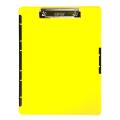 Thumbnail image of Dexas Slimcase 2 Side Open Storage Clipboard A4 Neon Yellow