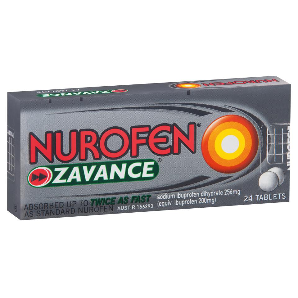 Nurofen Zavance Tablets Pack 24
