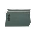 Thumbnail image of Winc Suspension File Manilla 100% Recycled Foolscap Green Complete with Tabs &amp; Inserts Box 50