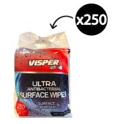 Rosche Visper Antibacterial Surface Wipes Pack 250