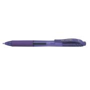Pentel BL107 EnerGel-X Retractable Gel Pen Fine 0.7mm Violet Box 12