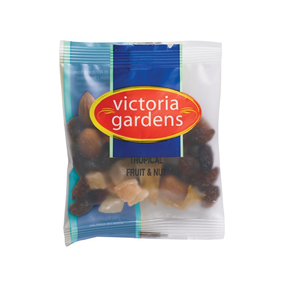 Victoria Gardens Tropical Fruit & Nut Snack Portion Control 25g Carton 60