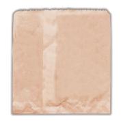Castaway Paper Bags No. 2 Square Cake 200X200mm Brown Pack 500