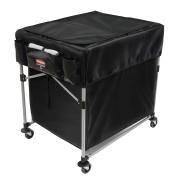 Rubbermaid Commercial Large Cover for Collapsible X Cart Black