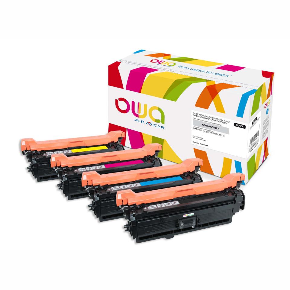OWA CE400A Black Toner Cartridge 5.5K Image