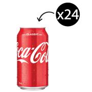 Coca-Cola 375ml Can Carton 24