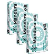 Mandura 100% Recycled Carbon Neutral Copy Paper A3 80gsm White Carton 3 Reams