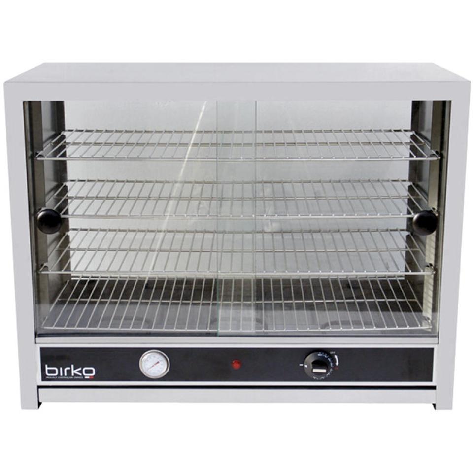 Birko Commercial 50 Pie Warmer With Glass Door
