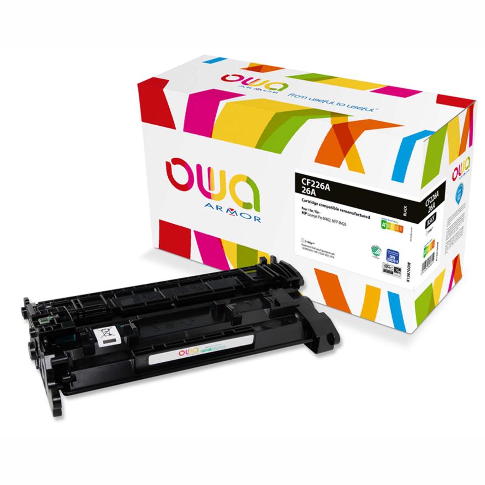 Owa CF226A Toner Cartridge 3.1K Black Image