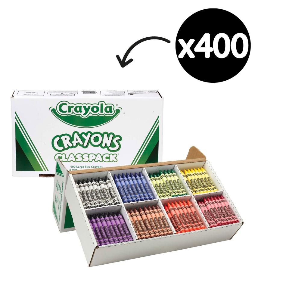Crayola Deskpack Large Crayons Pack 48