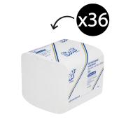 Scott Interleaved Toilet Tissue 1 Ply 500 Sheets Carton 36