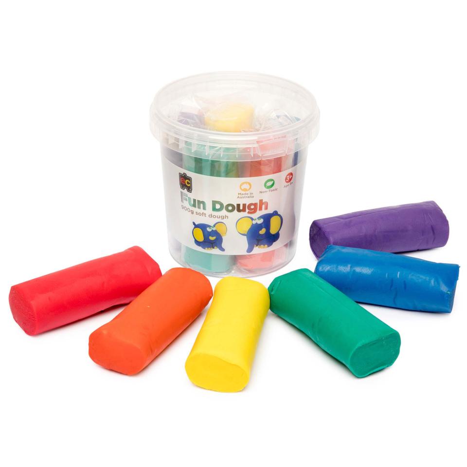 Educational Colours Fun Dough 900grams Assorted Colours | Winc