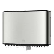Tork T2 Mini Jumbo Toilet Roll Stainless Steel Dispenser