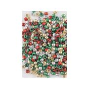 Educational Colours Pony Beads Christmas Pack Pkt 1000