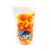 Arbee Pom Poms Yellow Orange 250 Pieces
