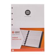 M By Staples ARC Weekly Undated Diary Planner Refill A5