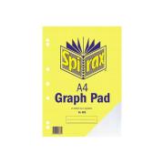 Spirax 805 A4 Graph Pad 5mm Squares 25 Leaf