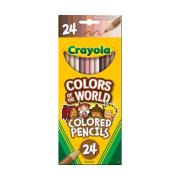 Crayola Colors Of The World Pencils 24 Pack