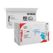 Wypall L30 Blue Embossed Disposable Wipers 94186 10 Packs 750 Total