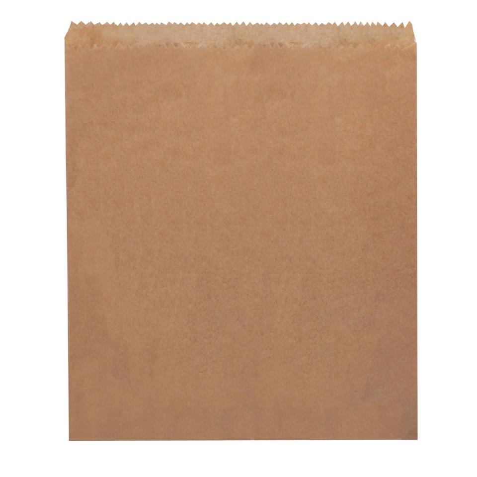 Castaway Paper Bag No. 3 Flat Sandwich 200 x 235mm Brown Carton 500
