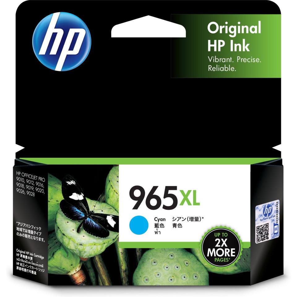 HP 965xl Ink Cartridge 16k Cyan