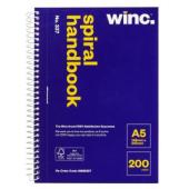 Winc Spiral Notebook No. 337 A5 Perforated 200 Pages
