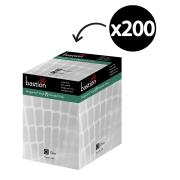 Bastion Progenics Disposable Gloves Vinyl Powder Free Clear Large Cube Box 200