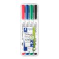 Thumbnail image of Staedtler Lumocolor Whiteboard Pen Assorted Colours Wallet 4 
