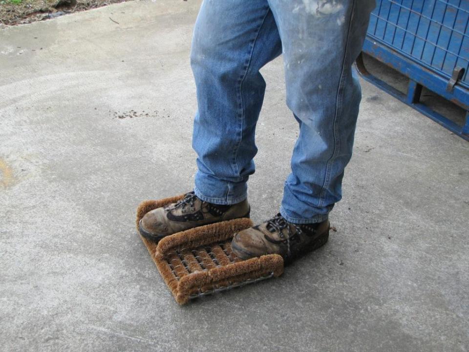 Kenware BBBS Bottle Brush Boot Scraper 32 x 33 cm Winc